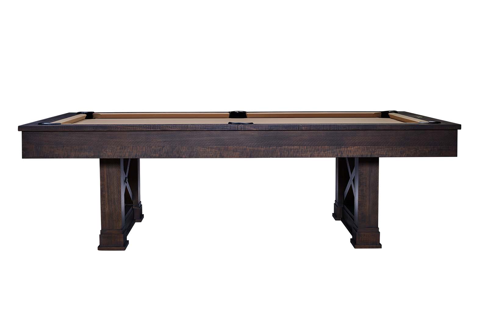 American Heritage Farmhouse Slate Pool Table 8' (Cappuccino)