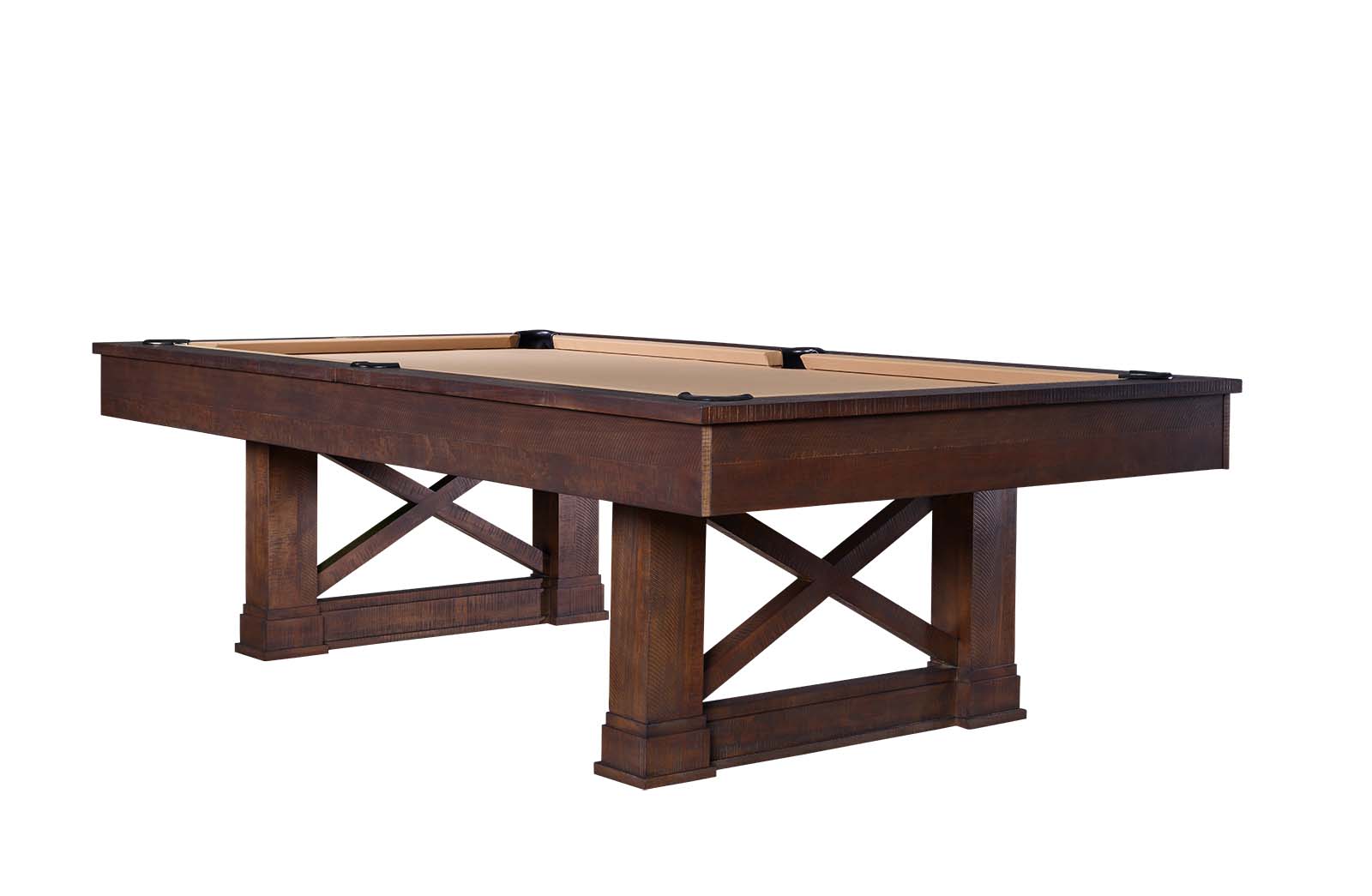 American Heritage Farmhouse Slate Pool Table 8' (Cappuccino)