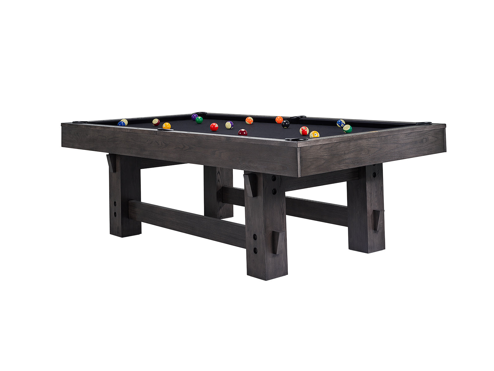 American Heritage Bristol Slate Pool Table 8' (Charcoal)