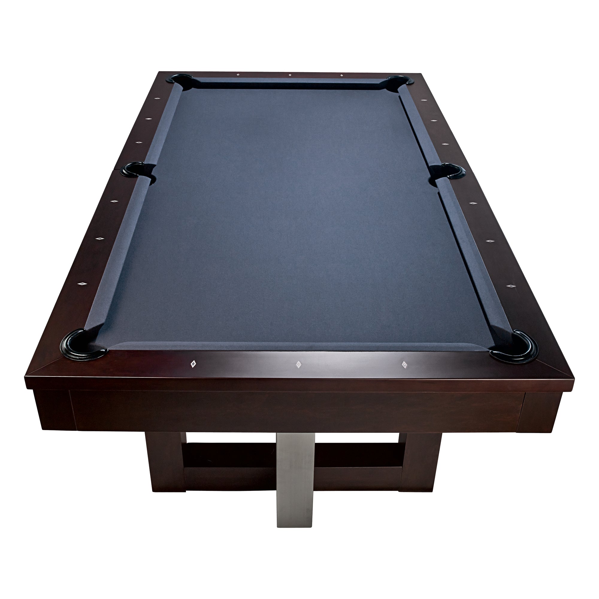 American Heritage Abbey Slate Pool Table Espresso 8'