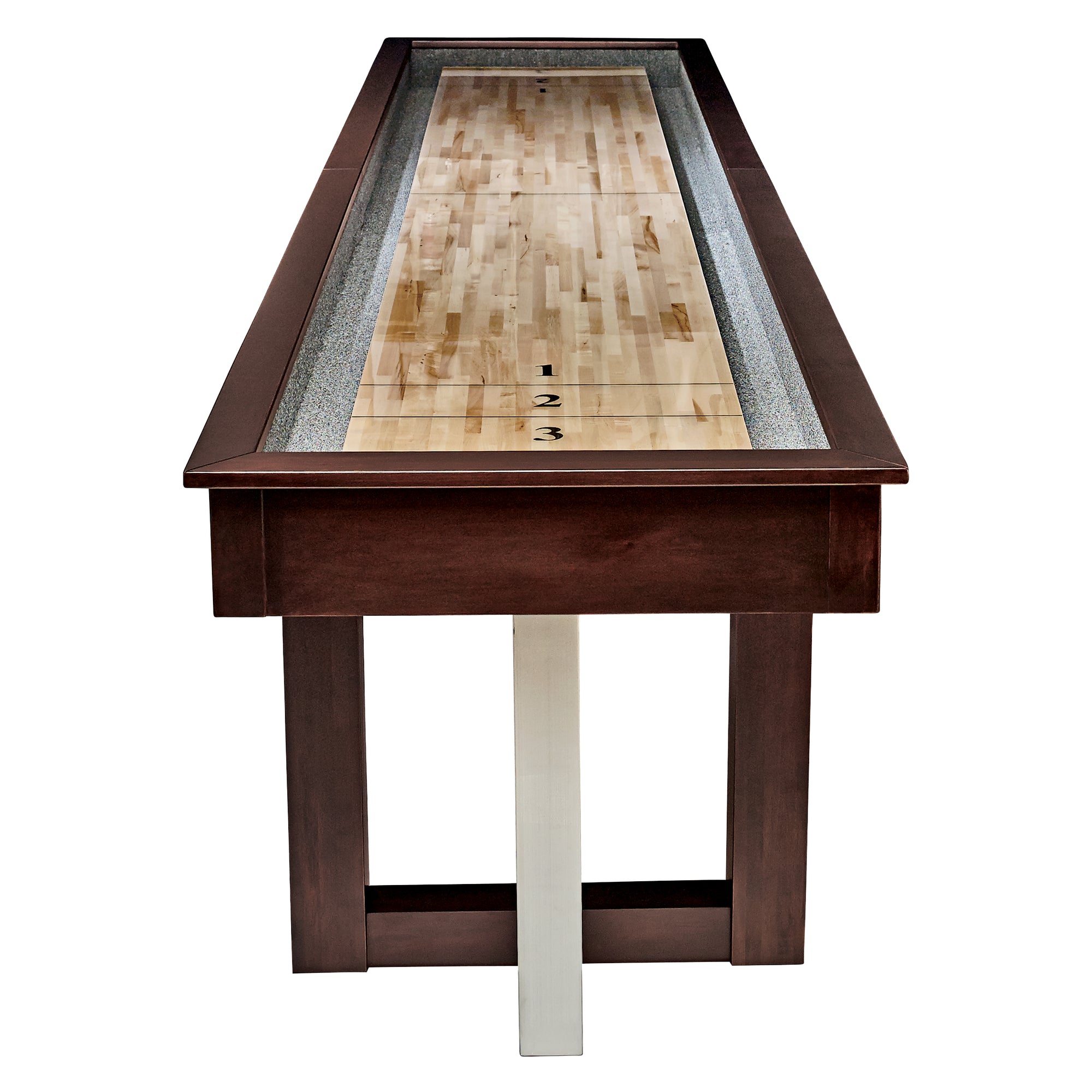 American Heritage Abbey Shuffleboard in Espresso 12'