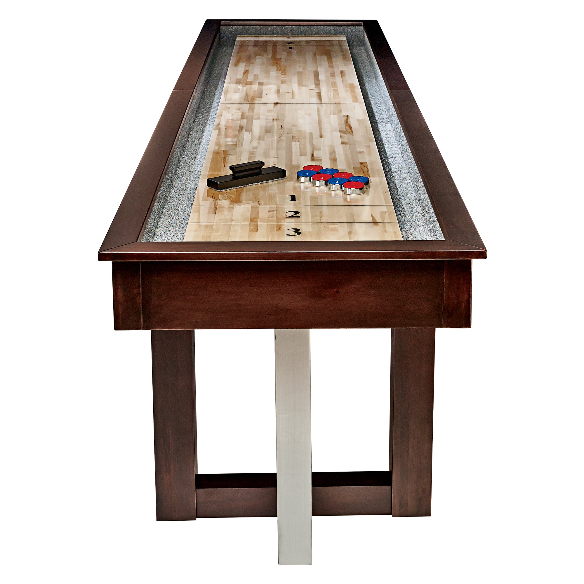 American Heritage Abbey Shuffleboard in Espresso 12'