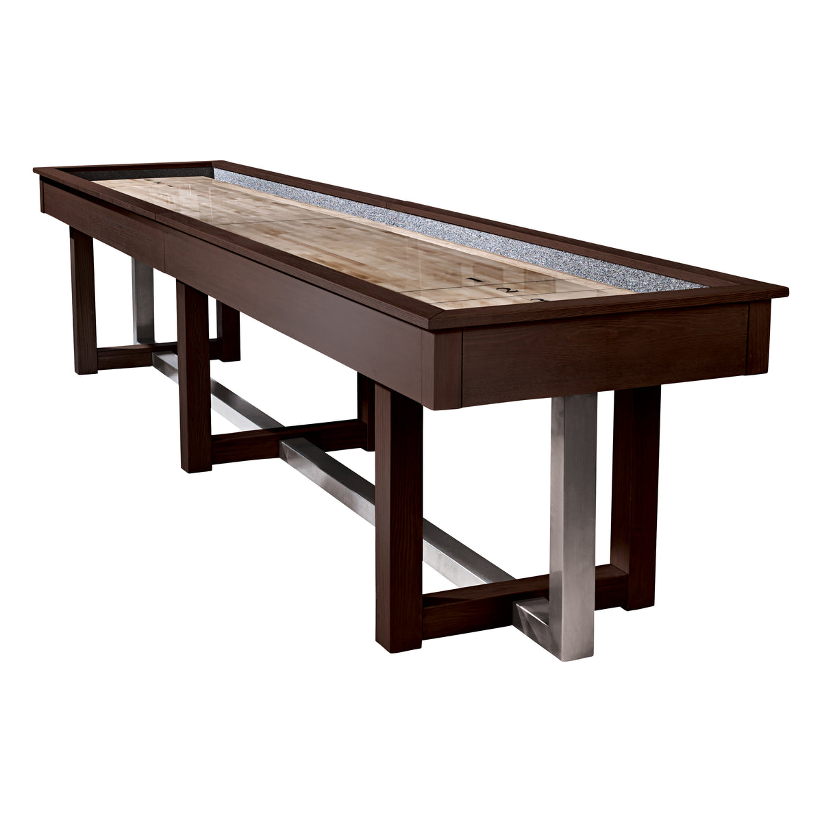 American Heritage Abbey Shuffleboard in Espresso 12&#39;