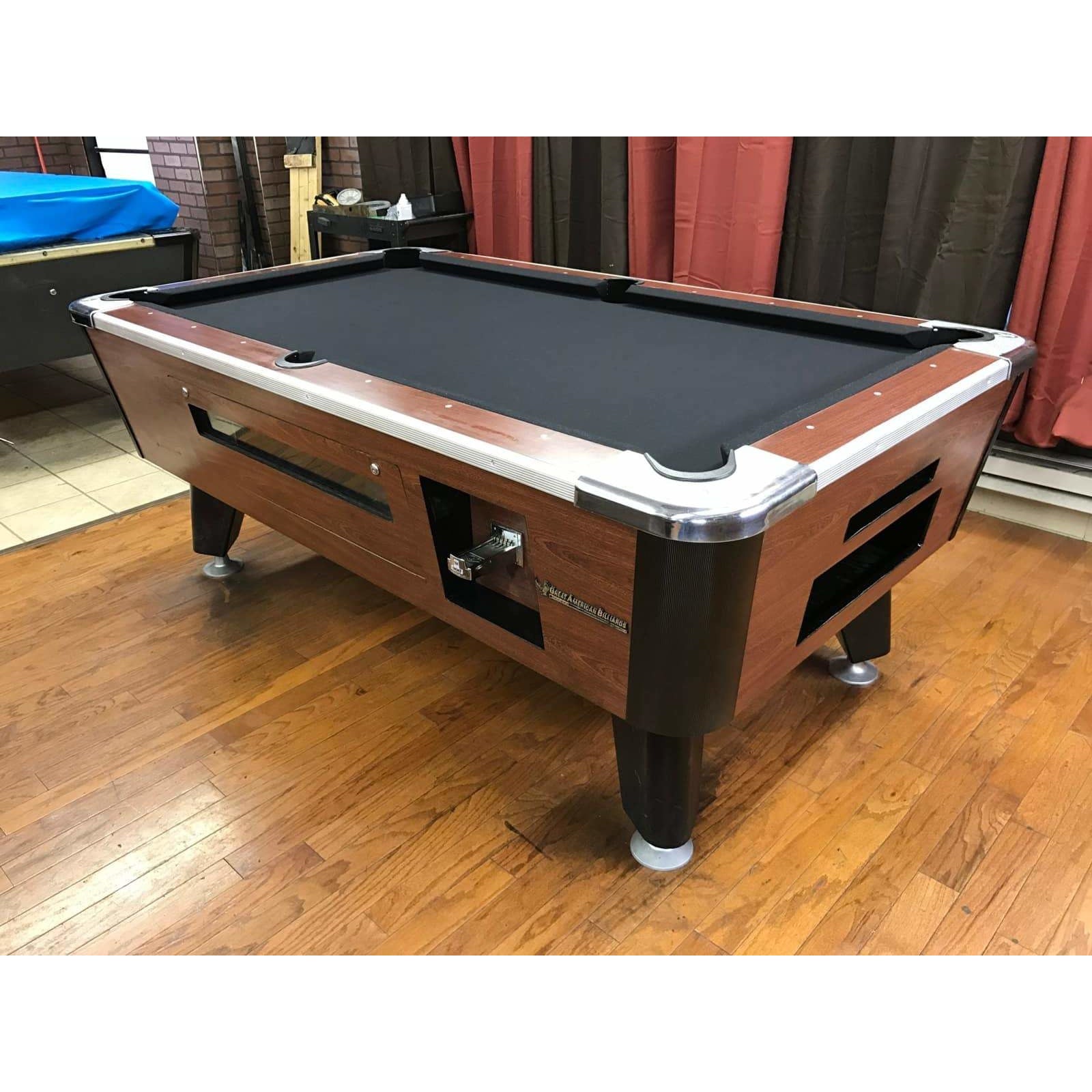 Great American Eagle Coin Operated Pool Table