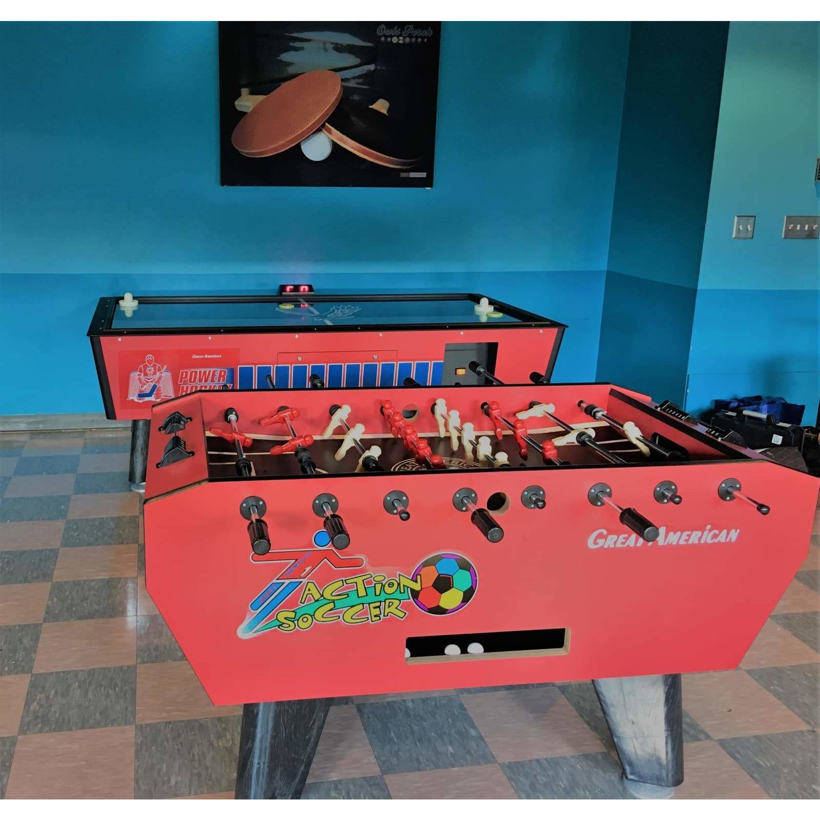 Great American Action Soccer Foosball Table