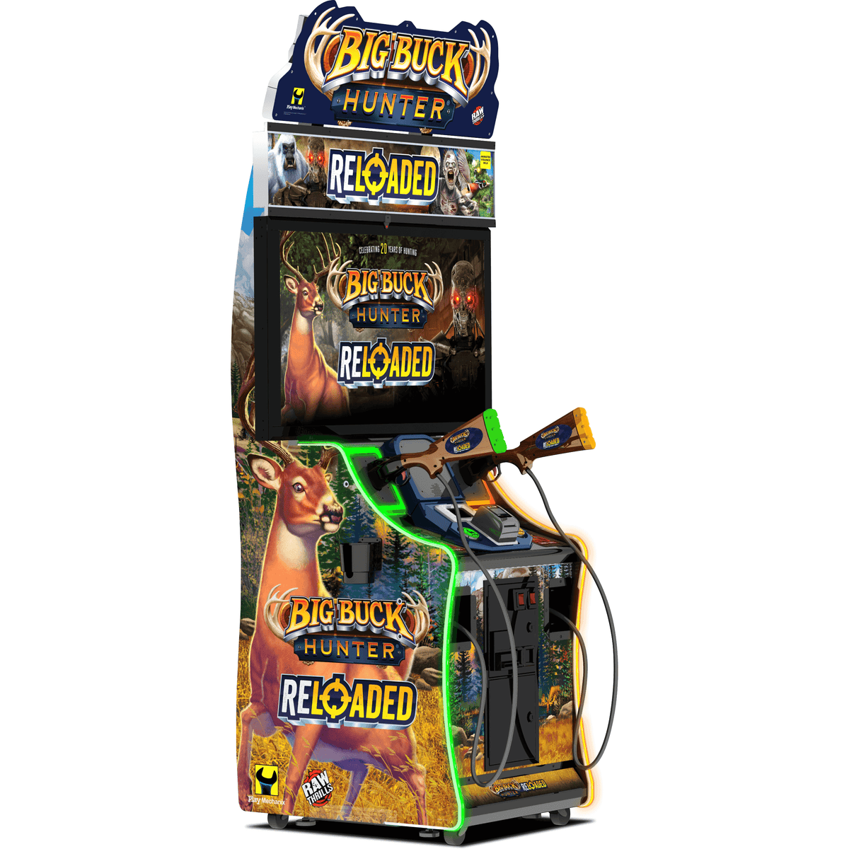 Big Buck Hunter Reloaded Arcade Game