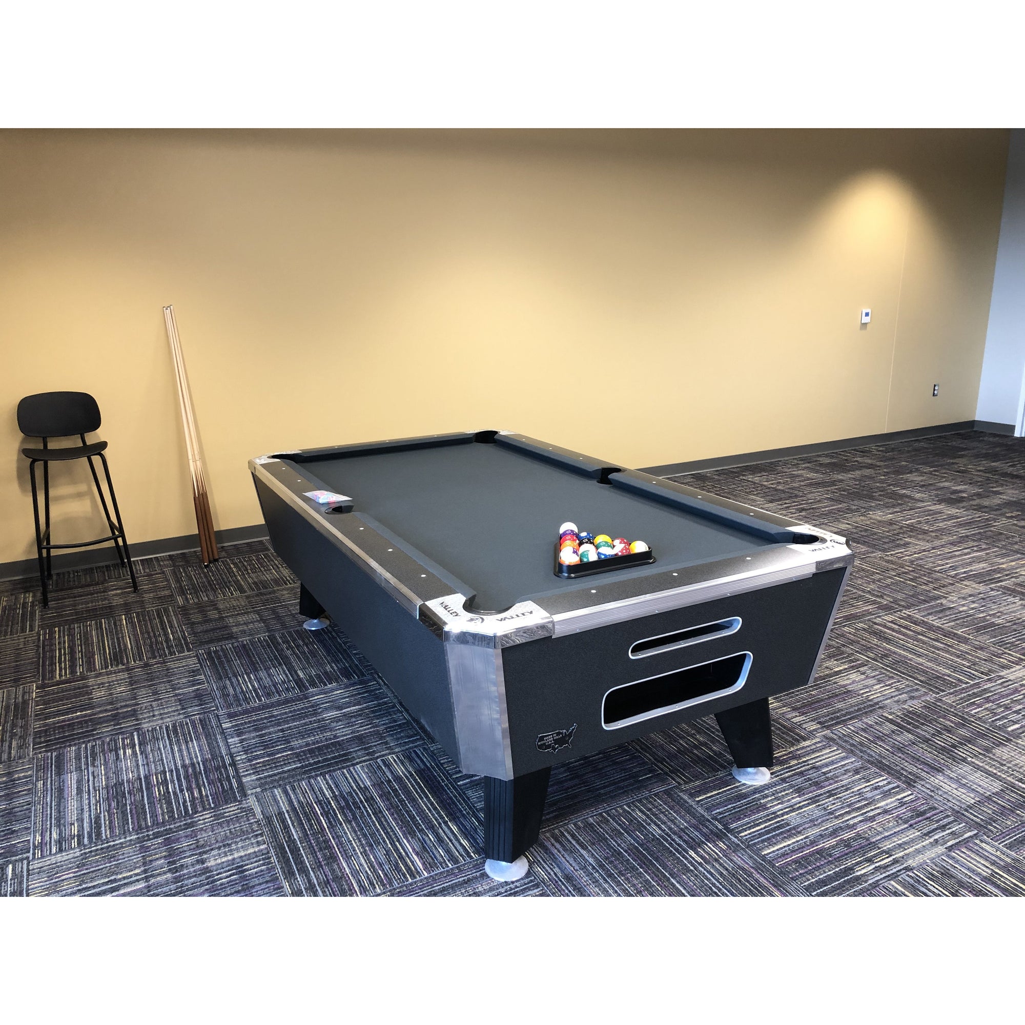 Valley Panther Commercial Home Pool Table (Black Cat Finish)