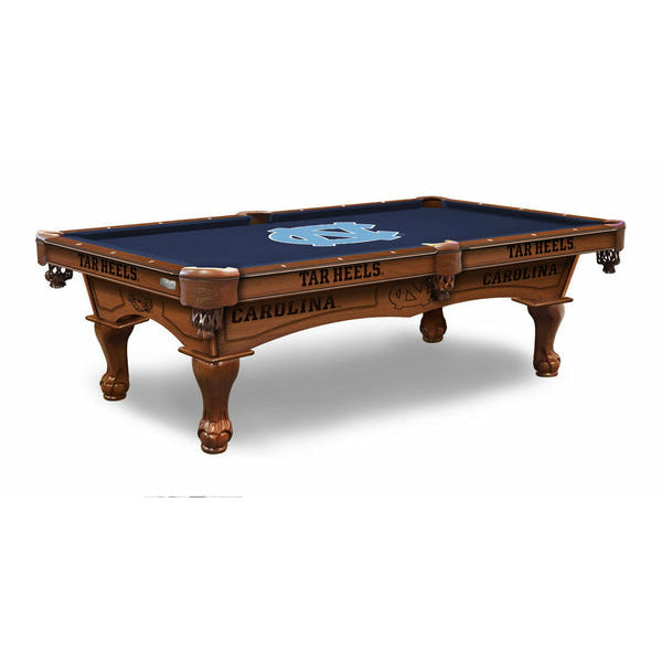 Holland Bar Stool North Carolina Tar Heels 8&#39; Pool Table