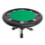 BBO Nighthawk Poker Table 8 player 55 Inch Round