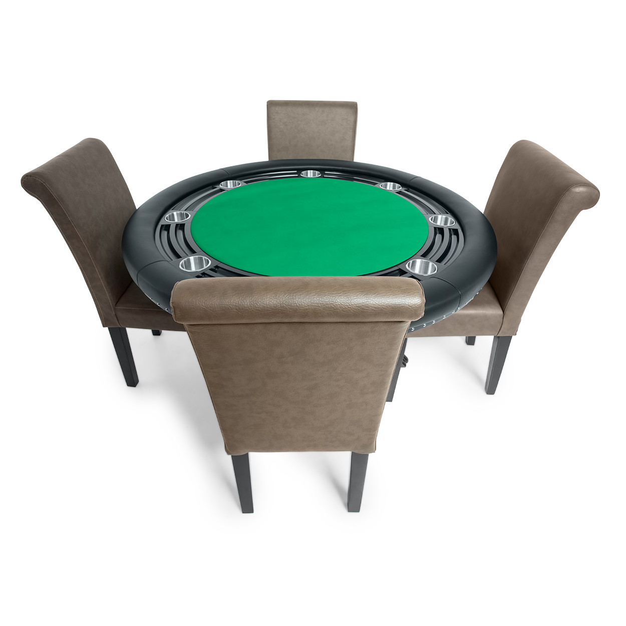 BBO Nighthawk Poker Table 8 player 55 Inch Round