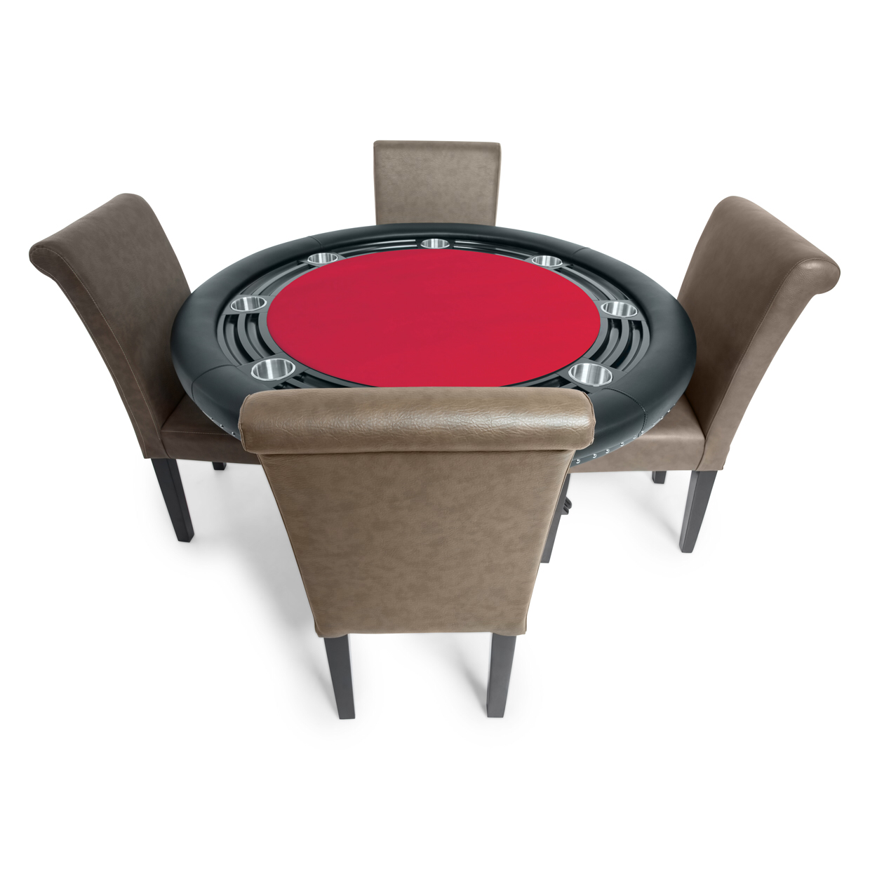 BBO Nighthawk Poker Table 8 player 55 Inch Round