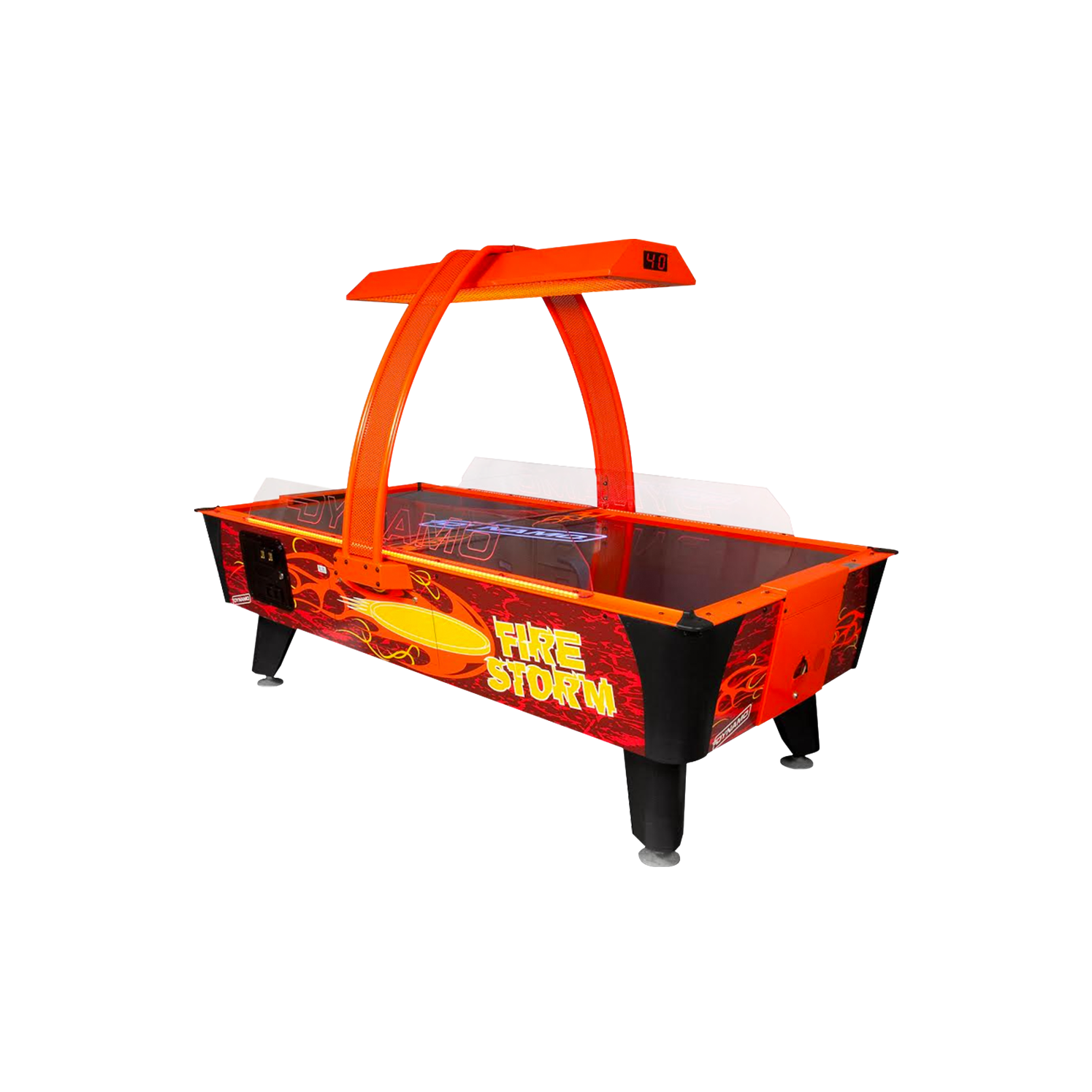 Dynamo Fire Storm Commercial Coin Air Hockey Table