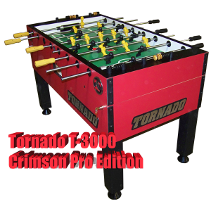 Tornado Platinum Tour Edition Coin Foosball Table